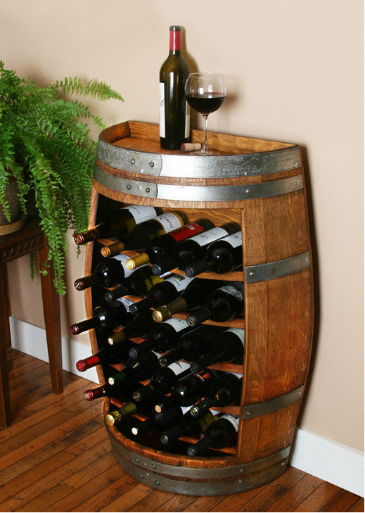 WBR-36S, Splitl Barrel Wine Rack,