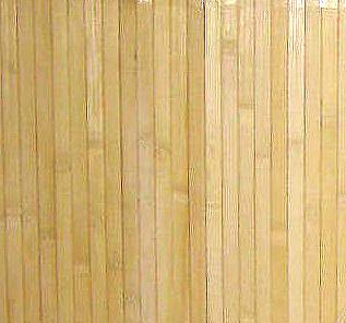 Bamboo Veneer Natural Vertical Boards : Blonde Bamboo Wood Veneer