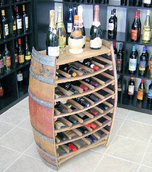 WBR-36, Full Barrel Wine Rack