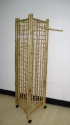 Classic Bamboo 3-Sided Display Stand