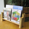 Bamboo Counter top Magazine Rack