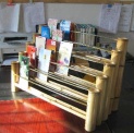 Bamboo Countertop Brochure Racks