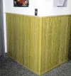 Classic Rolled Bamboo Wall Cover