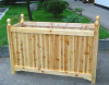 Wooden Pedestal Planter Wall Divider