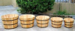Cedar Wood Tub Planter