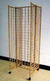 Engineered BambooGridwall� H Stand