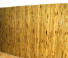 Tortoise finished bamboo wall cover